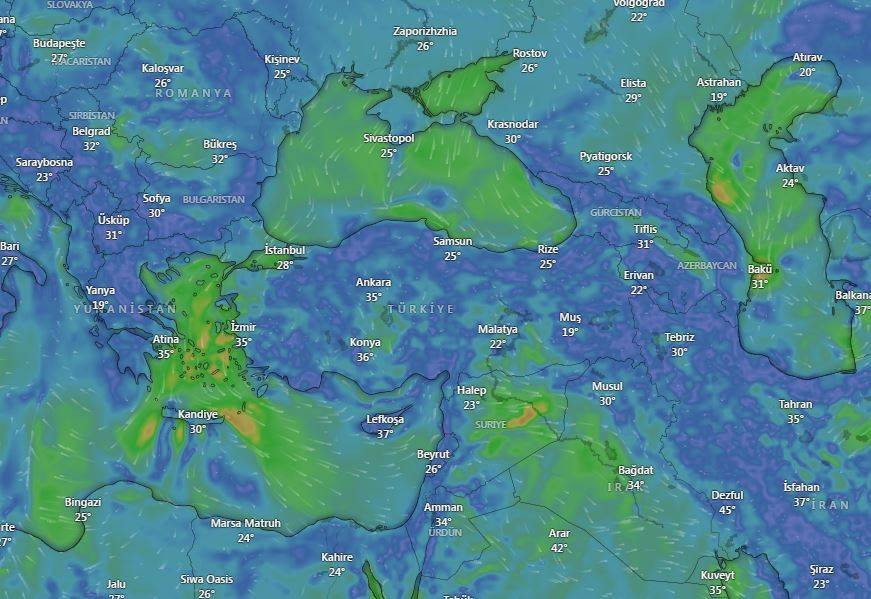 Çok kuvvetli yağış geliyor! Meteoroloji 5 il için yeni uyarı yaptı - Resim: 18